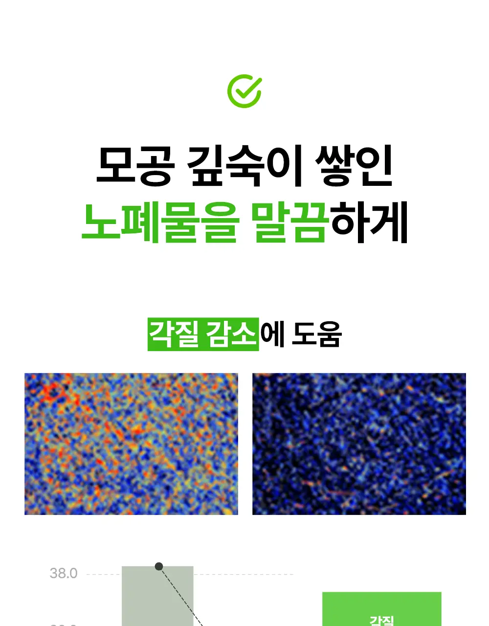 [녹차수60%/모공케어] 네오젠 리얼 프레쉬 클렌징폼 그린티 160g 상세페이지 12